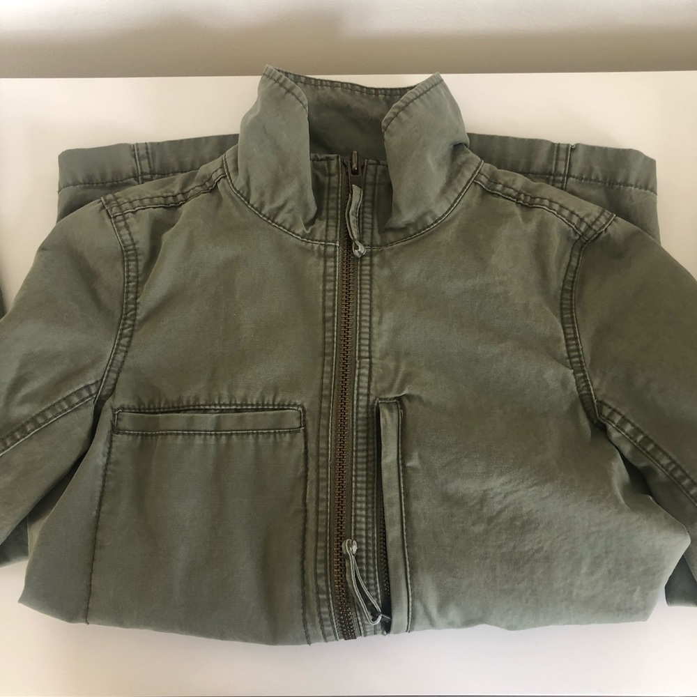 Madewell Olive Utility Jacket EUC - image 7